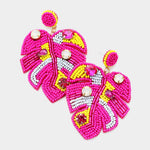 Tropicana Leaf Earrings