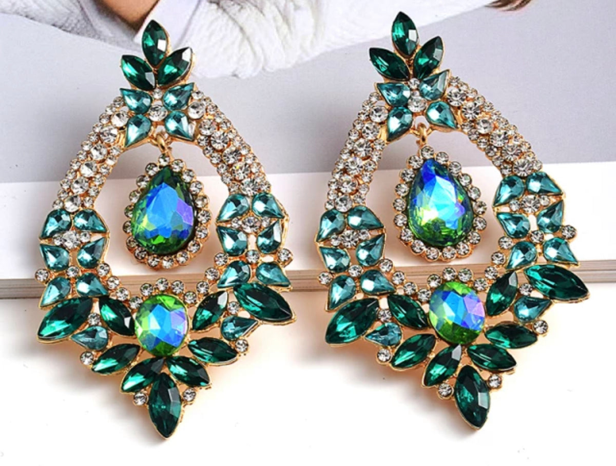 Sasha Crystal Earrings