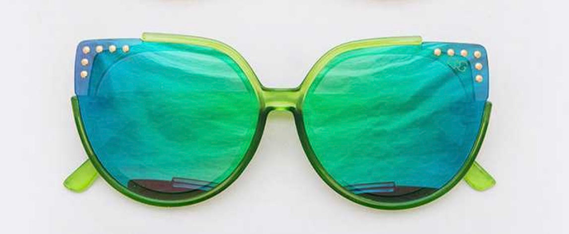Spice it Up Mirrored Cat eye Sunglasses