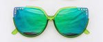 Spice it Up Mirrored Cat eye Sunglasses