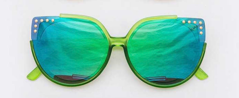 Spice it Up Mirrored Cat eye Sunglasses