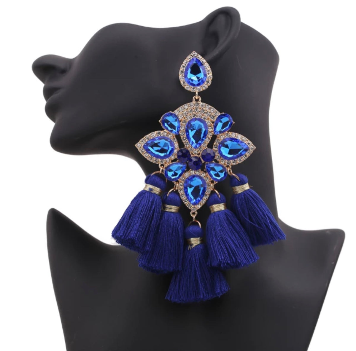 Bella-Lux Tassel Earrings