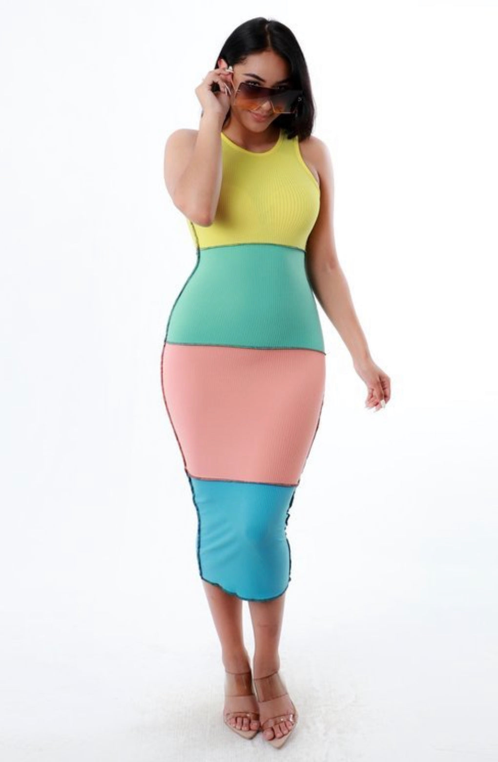 Perfect Nights Midi  Dress