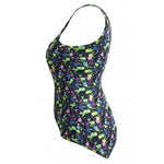Paintball Mesh Monokini Swimsuit