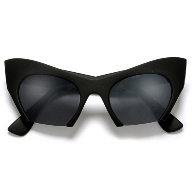 Gretchen Rimless Cat eye Sunglasses