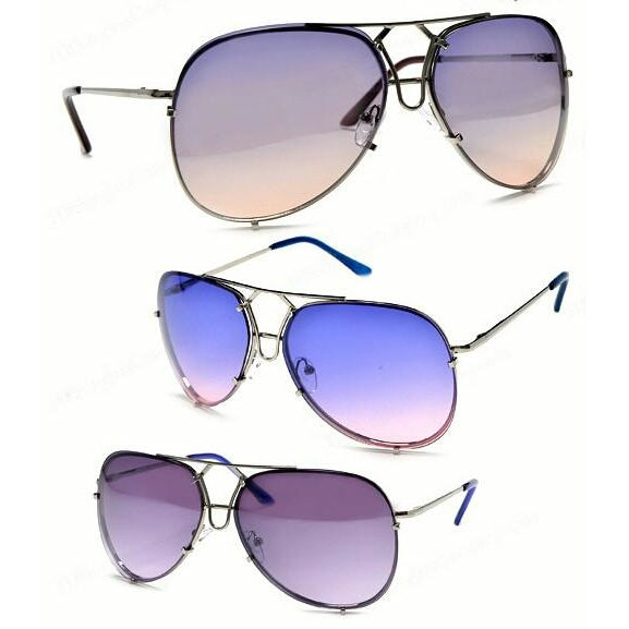 OVERSIZED AVIATOR SUNGLASSES, RETRO SUNGLASSES