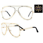 AVIATOR SUNGLASSES, CLEAR LENS AVIATORS, RETRO SUNGLASSES, CLEAR GOLD FRAMES, CLEAR LENS AVIATORS, CLEAR SUNGLASSES