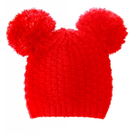 Knitted Pom Pom Beanie