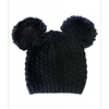 Knitted Pom Pom Beanie