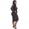 Shimmer Midi Dress (Plus Size)