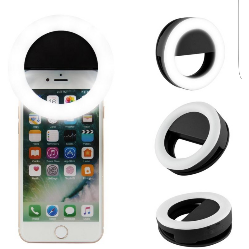 Rechargeable Selfie LED Ring Light
