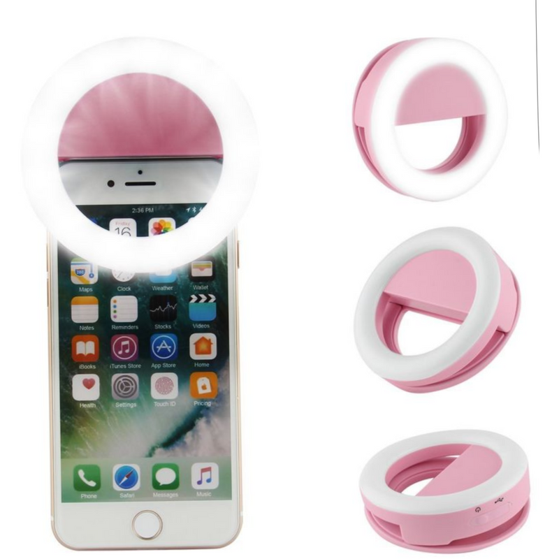 Rechargeable Selfie LED Ring Light