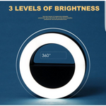 Rechargeable Selfie LED Ring Light