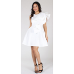 Peplum Flare Dress
