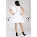 Peplum Flare Dress