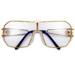 Barcelona Clear Oversized Sunglasses