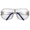 Barcelona Clear Oversized Sunglasses