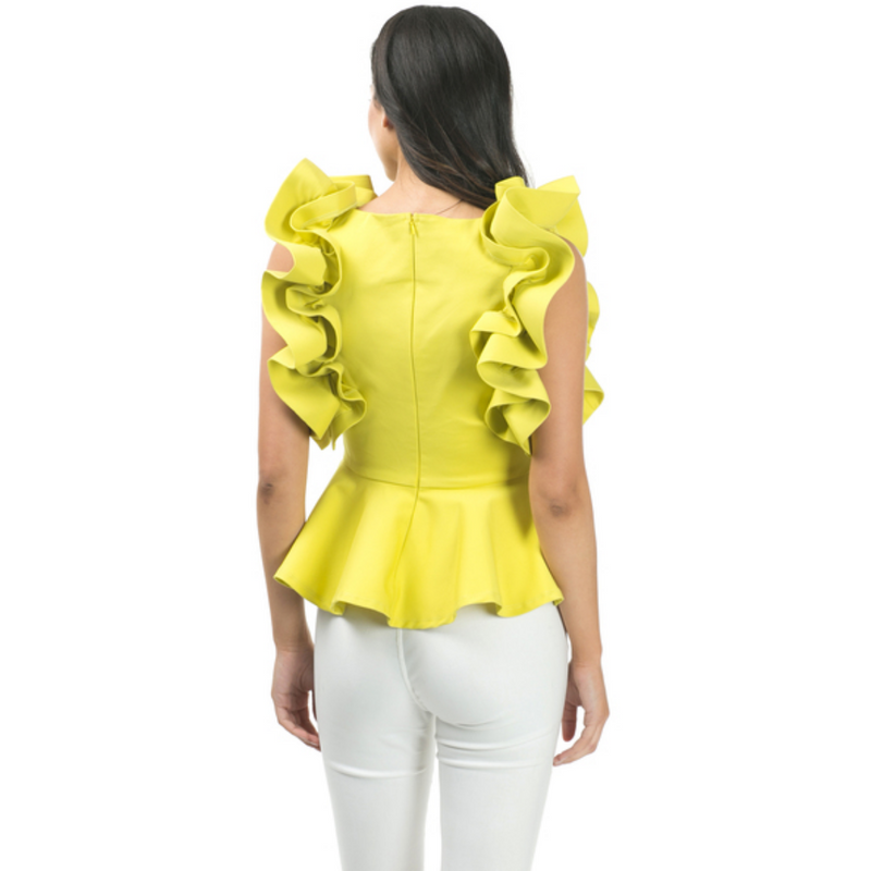 Karli Ruffled Blouse