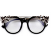 Sophia Clear Crystal Sunglasses