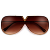 Glam it Up Aviator  Sunglasses