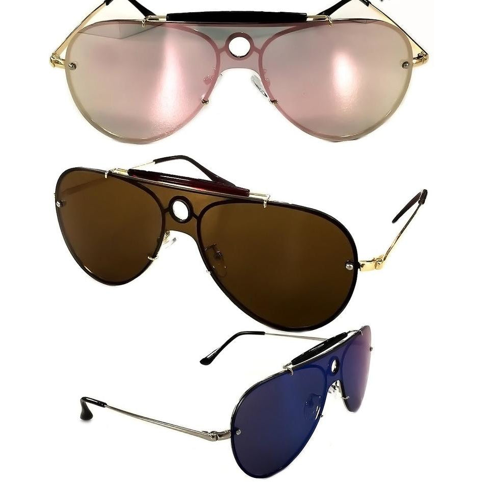 Kelly Bullseye Aviator Sunglasses