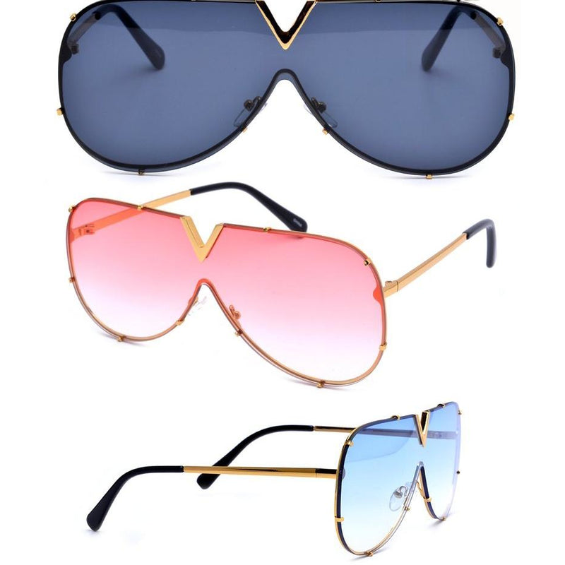 Glam it Up Aviator  Sunglasses