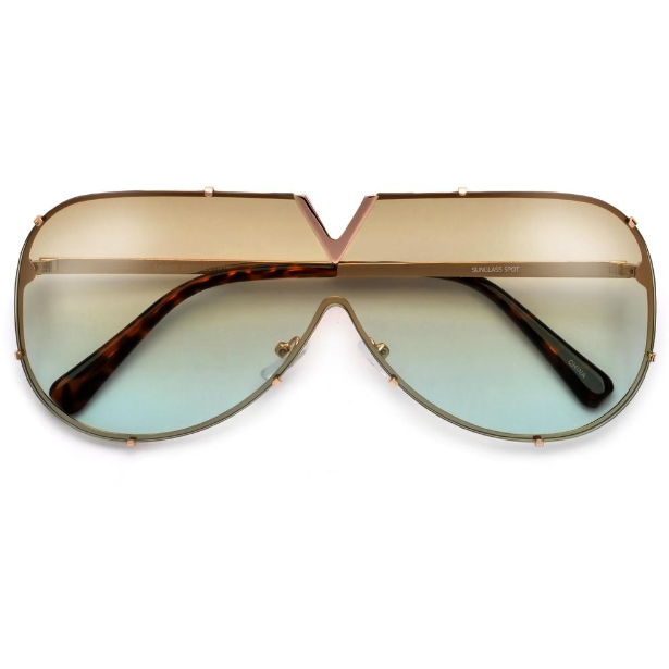 Glam it Up Aviator  Sunglasses