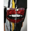 Zip Those Lips Shirt Dress