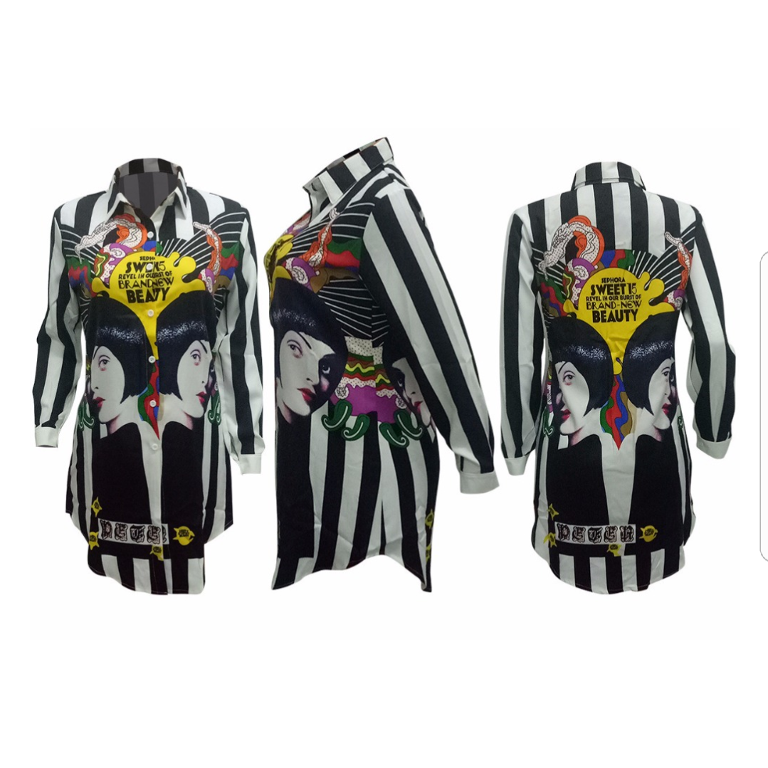 Shanghai Beauty Shirt Dress