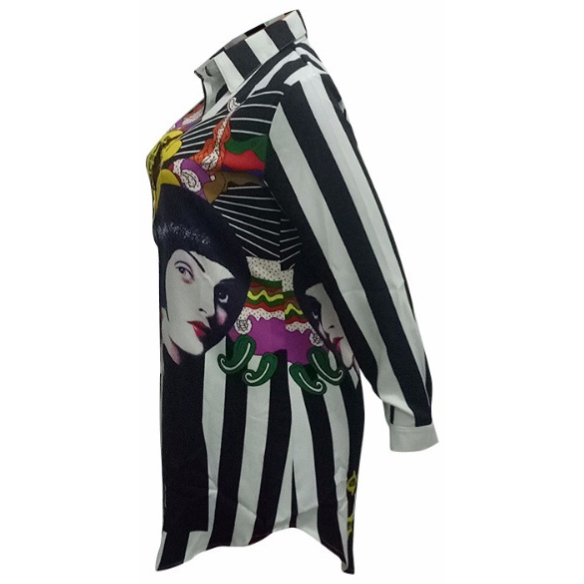 Shanghai Beauty Shirt Dress
