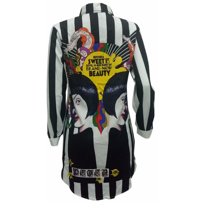 Shanghai Beauty Shirt Dress