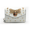 Rhinestone  Pearl Bee Handbag