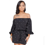 Pearl Embellished Romper