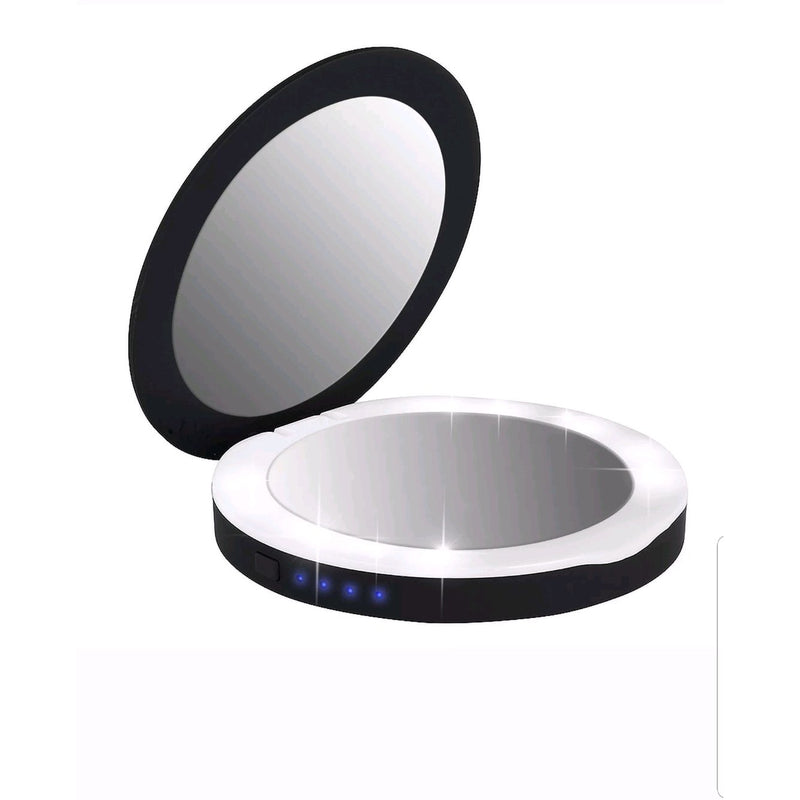 LED Compact Mirror Power Bank