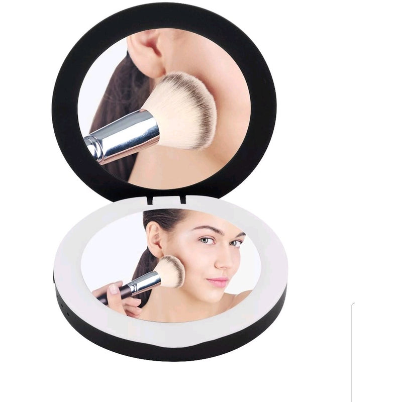 LED Compact Mirror Power Bank