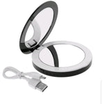 LED Compact Mirror Power Bank