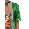 Off Monday Sequin Top