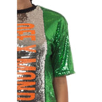 Off Monday Sequin Top