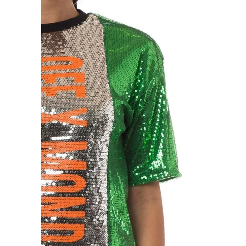 Off Monday Sequin Top