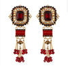 " Beaded Beauty" Statement Earrings