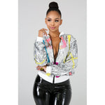 Writings on the wall Sequin Jacket