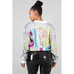 Writings on the wall Sequin Jacket