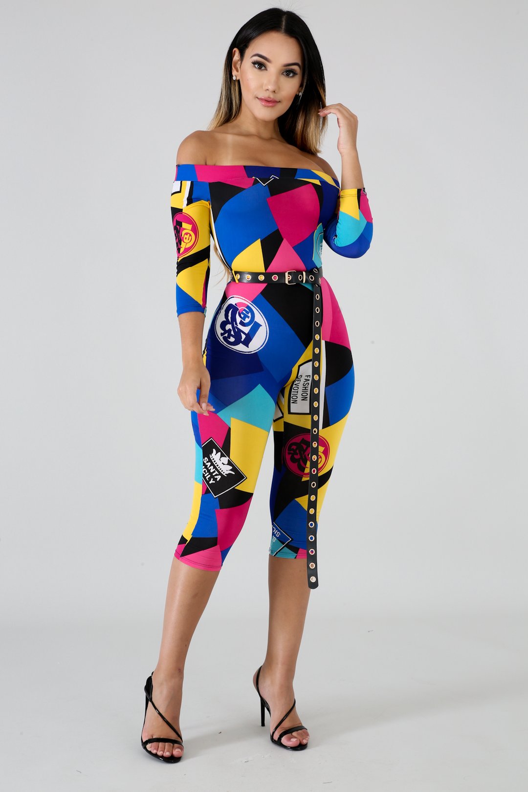 Color Block Jumpsuit