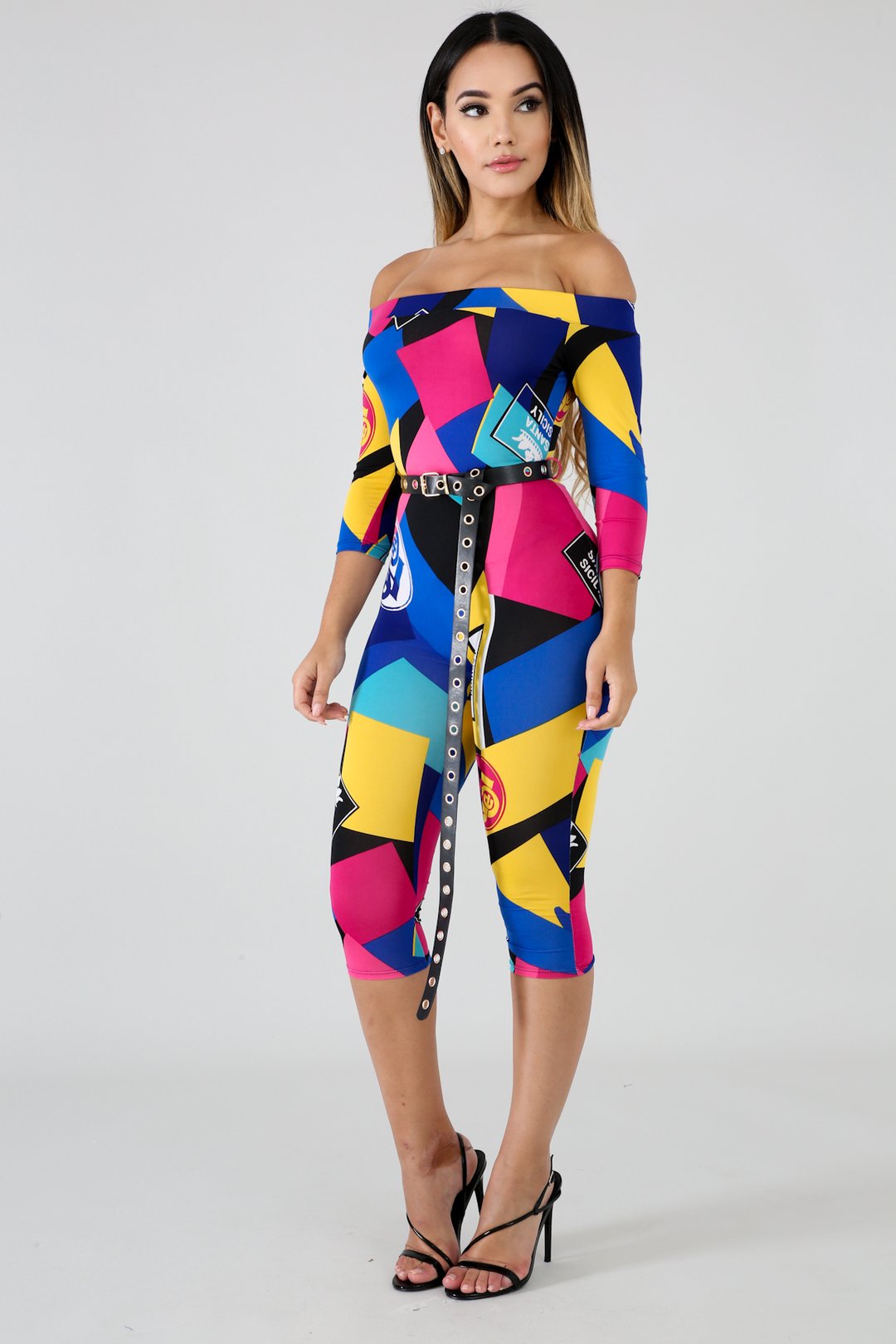 Color Block Jumpsuit