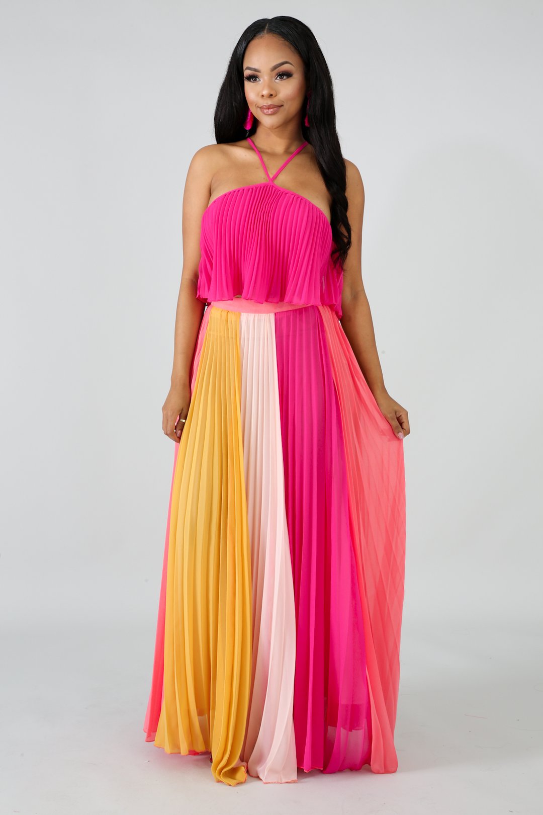 Bae-cation Maxi Skirt Set