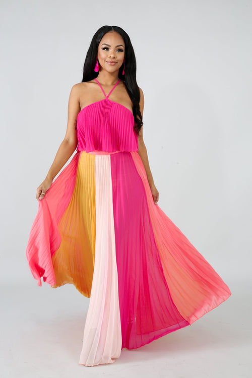 Bae-cation Maxi Skirt Set