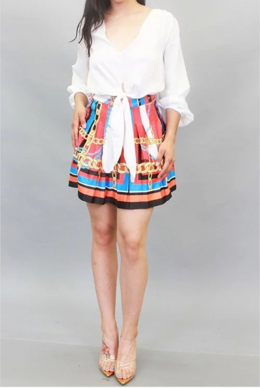 Chain Reaction Mini Skirt