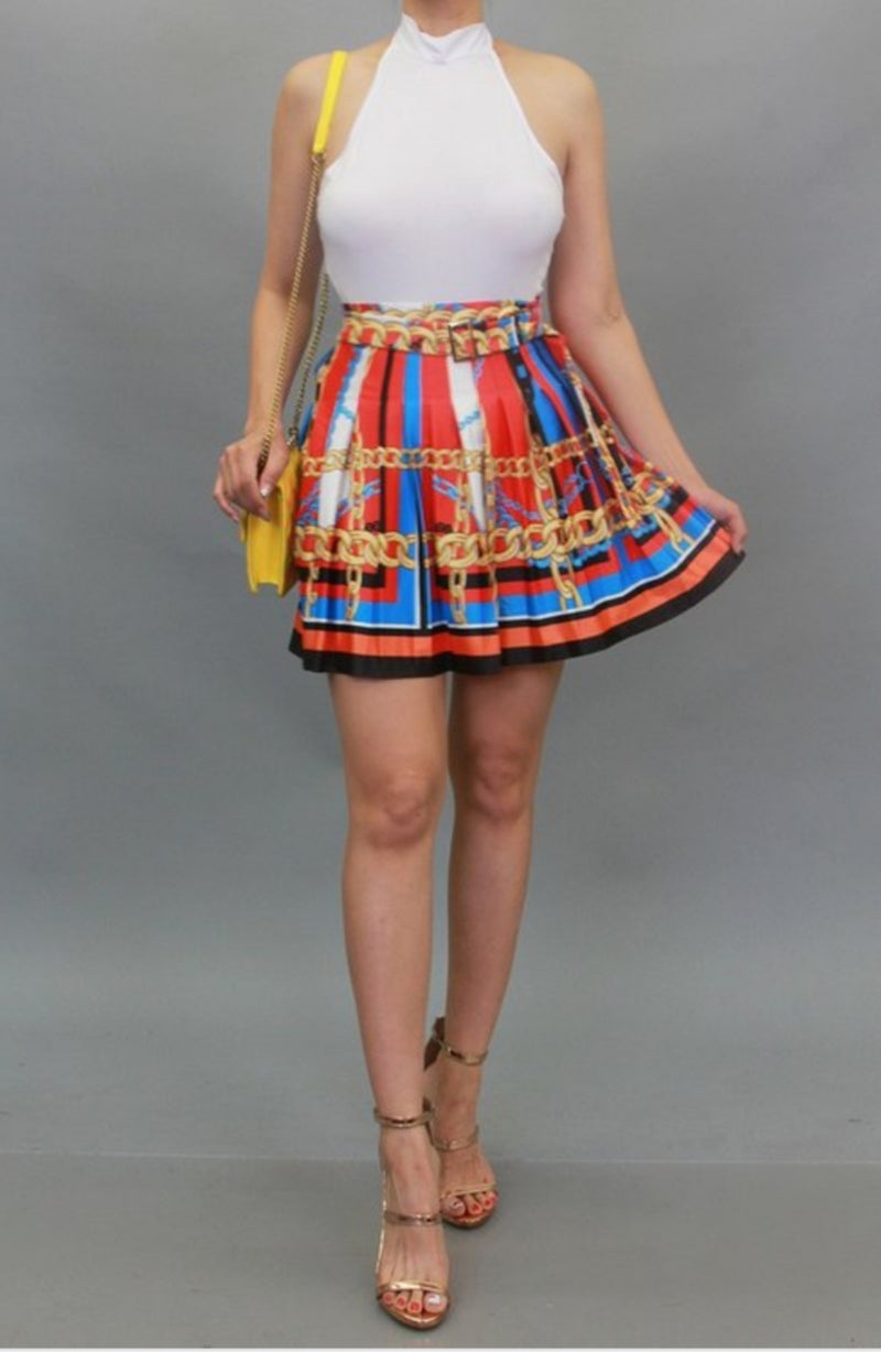Chain Reaction Mini Skirt