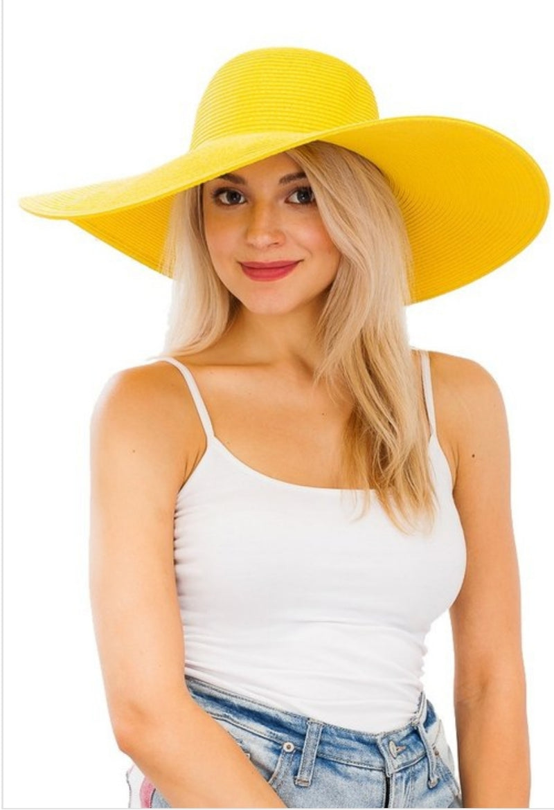 Beach Babe Straw Sun Hat
