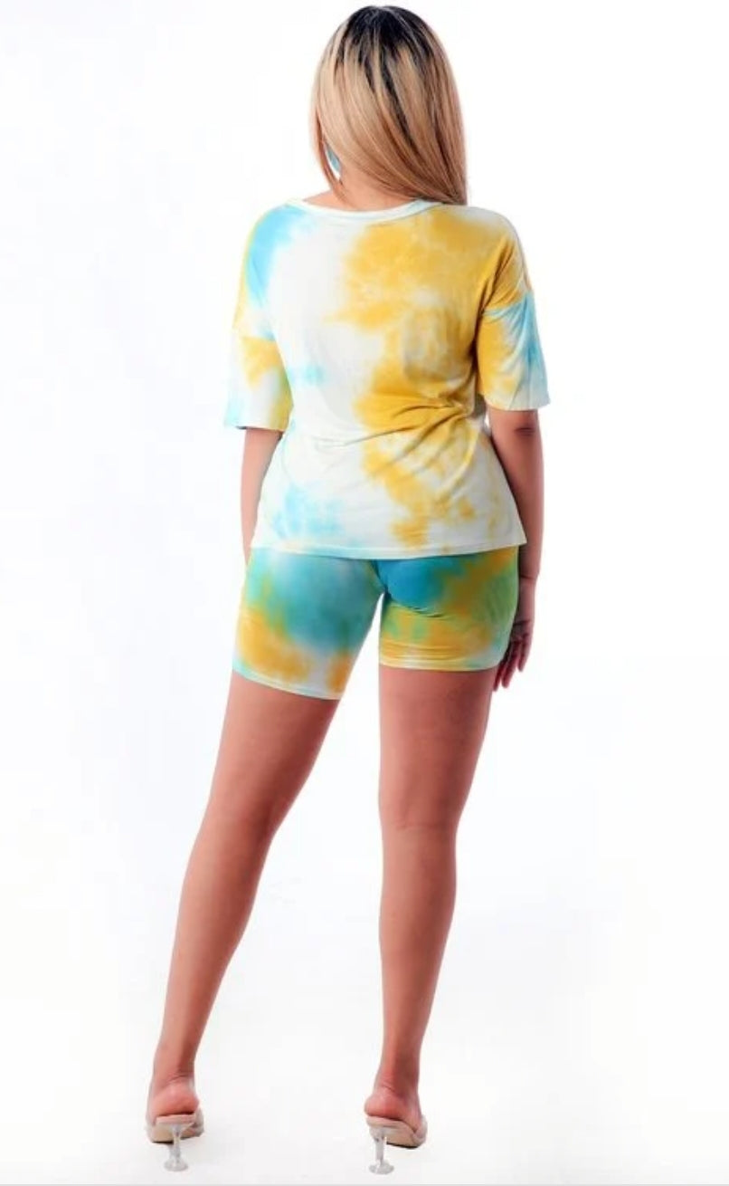 Chill Vibes Tie Dye Set W/Mask